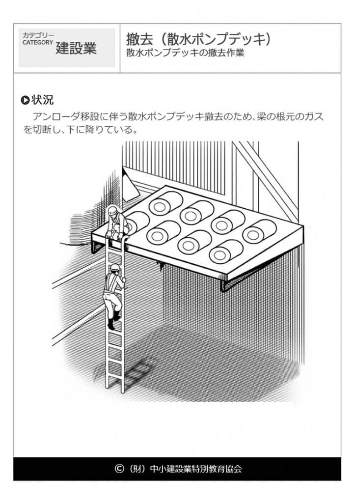 撤去（散水ポンプデッキ）