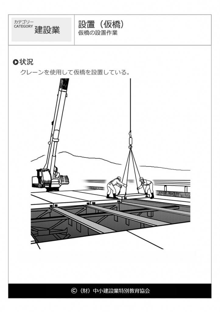 設置（仮橋）