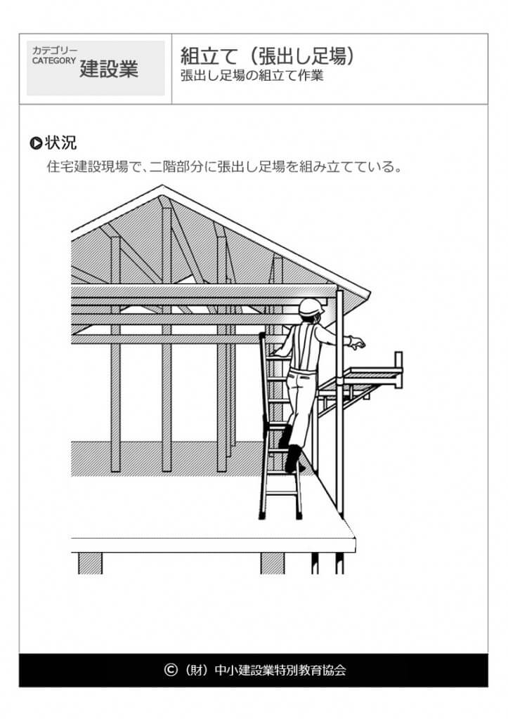 組立て（張出し足場）