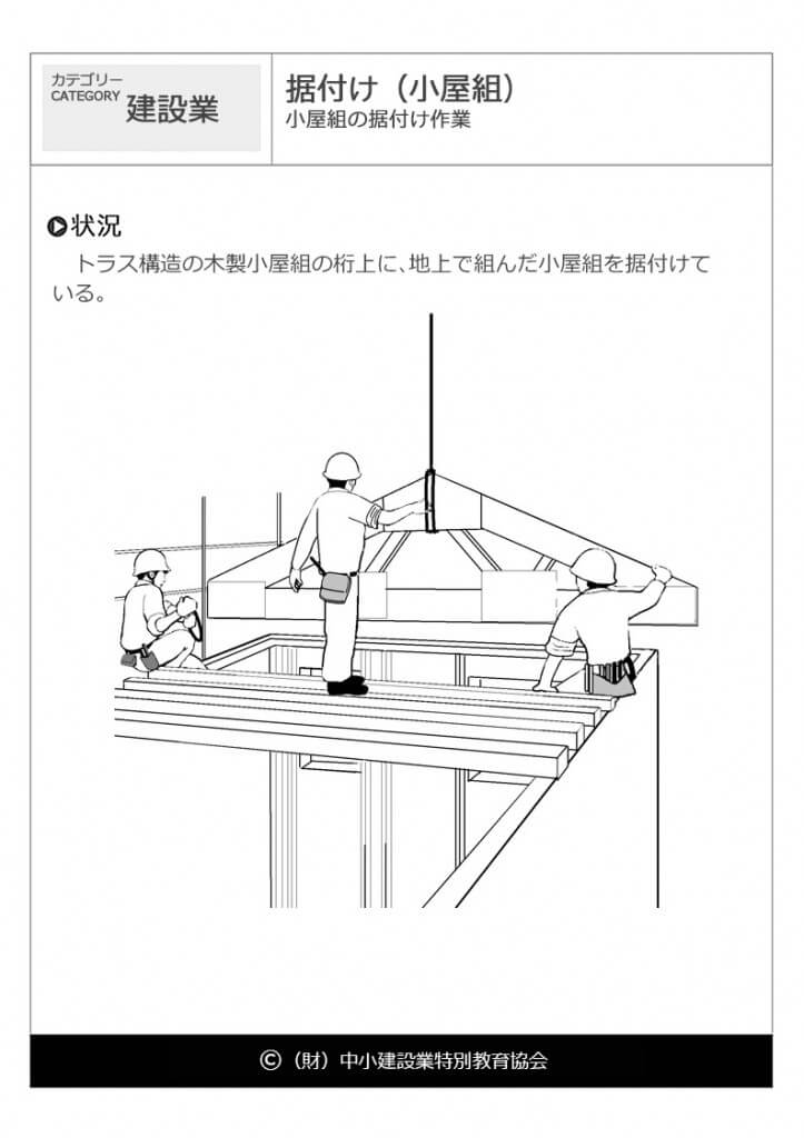 据付け（小屋組）